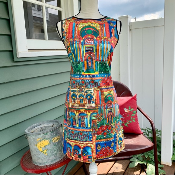 Alice + Olivia Dresses & Skirts - Alice + Olivia Havana Town Tisha A-Line Sleeveless Dress Size 10